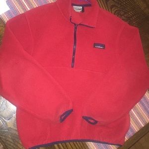 L. L. Bean quater zip-up